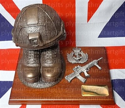 Royal Navy WO Boots and Virtus Helmet